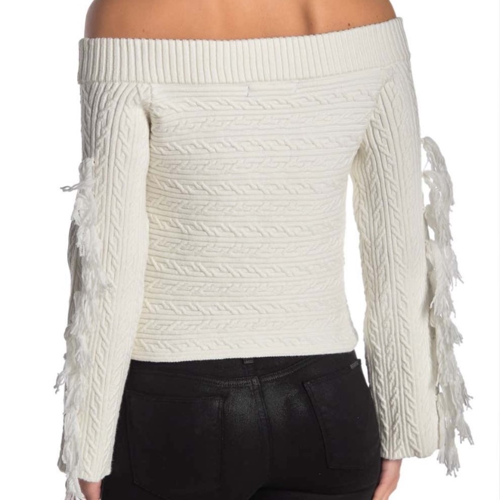 NWT Rachel Rachel Roy Off The Shoulder Sweater - Picture 2 of 8